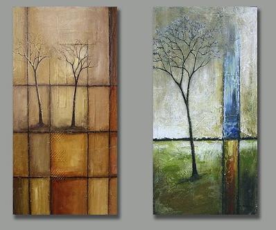 Dafen Oil Painting on canvas abstract-set167